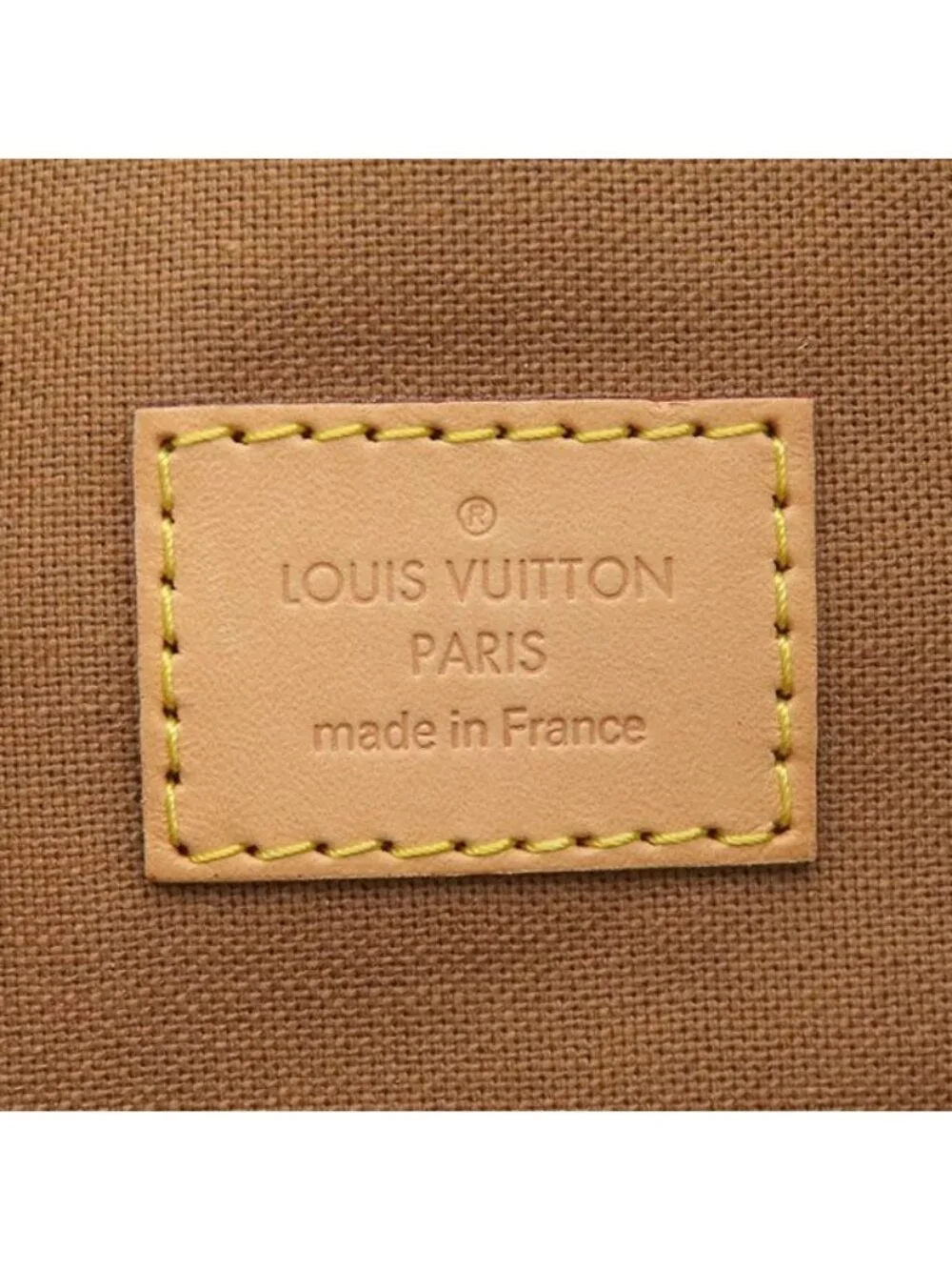 Louis Vuitton Backpack Sac de Bosfort Monogram Canvas Gold